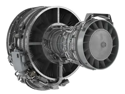  Turbofan Aircraft Engine CFM International CFM56 