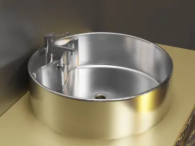 Modern Sink 3D model
