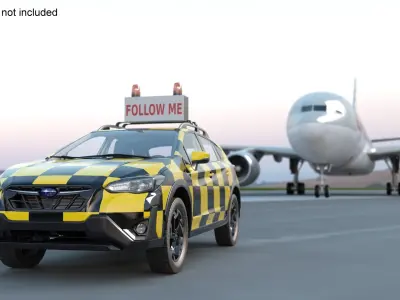  Subaru XV Airport Follow Me Vehicle 