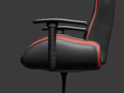 RedForce Gaming Chair Pro Low-poly 3D model