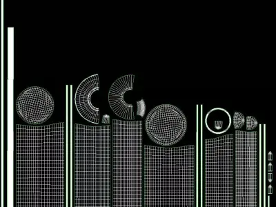 Falkland Floor lamp by DaneseMilano 3D model