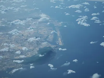 Kaohsiung Taiwan City Landscape 3D Model 3D model