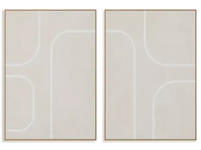 Abstract Painting Frame set 3D model 620