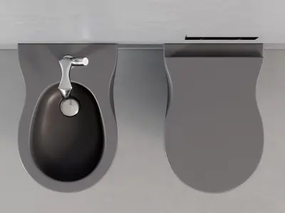 Ceramica Flaminia Pinch Wall-Hung WC 3D model