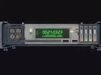 SCIFI Device 003 Low-poly 3D model