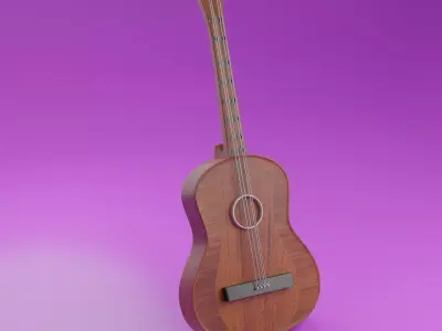 Guittar 3D model