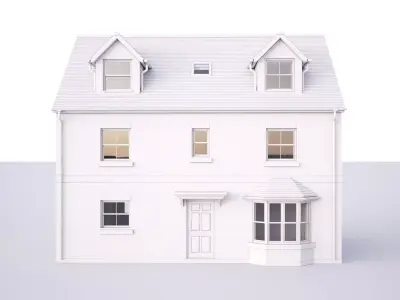 British House Theale G 3D model
