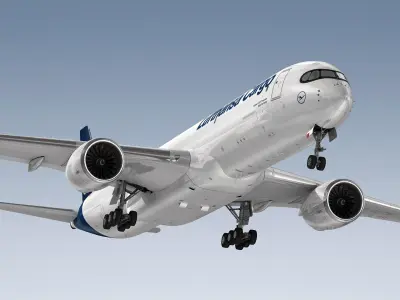  Airbus A350F Lufthansa Cargo 