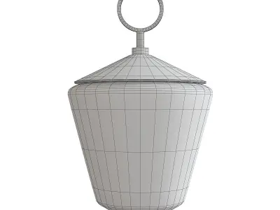 Greene Pendant Light Low-poly 3D model