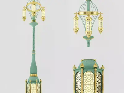 Street lighting 3D model
