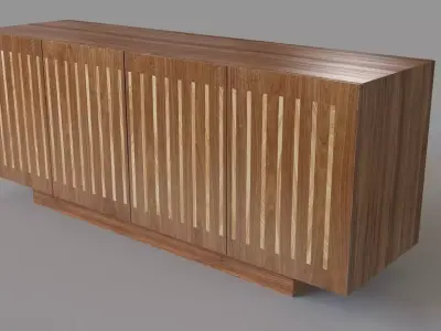 Coyne Credenza 3D model