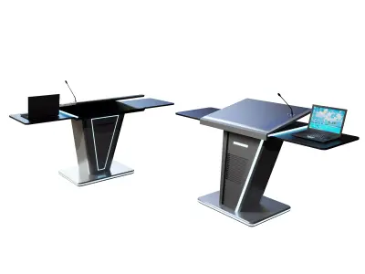  Digital Podium Smart Lectern Multimedia  3D model