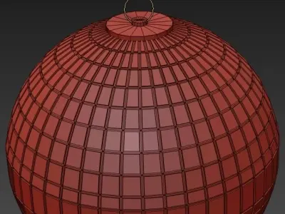 Mill Large Globe Lantern 3D model