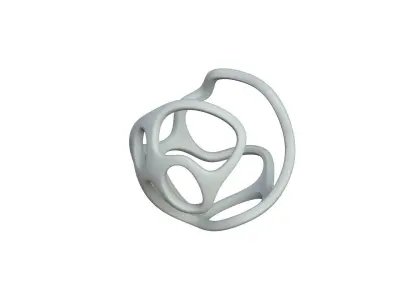 SciFi Cube Object No 36576 Low Poly Shape Texture