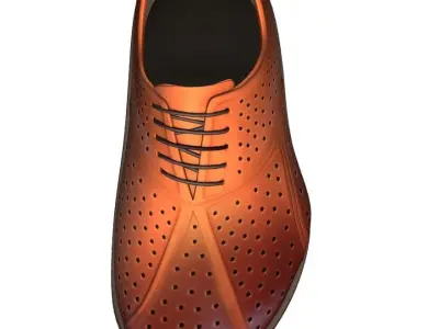 Cartoon High Poly Subdivision Brown Bots Low-poly 3D model