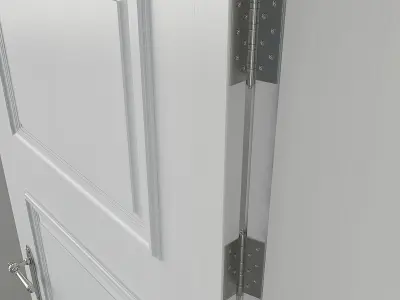 Classic Door 3D model 14