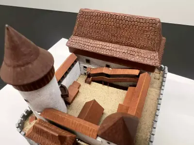 TALMBERG CASTLE from Kingdome Come Deliverance  3D print model