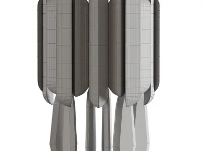 ARB WITH CRYSTALS 3D model