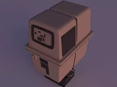 Gonk Droid 3D model