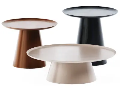 Metal Coffee Tables Amerigo by Cattelan Italia 3D model