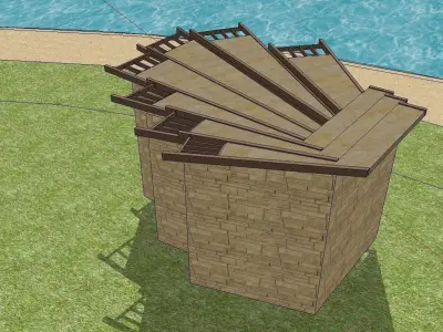 Creative Design-Holiday Cabin-06 3D model