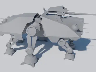 Star Wars -  ATTE Walker 3D model