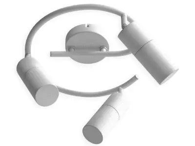 Spot LED on the Spina 56216-3 rod 3D model