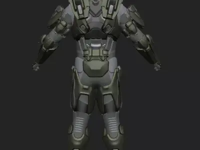 MK Armor  3D model