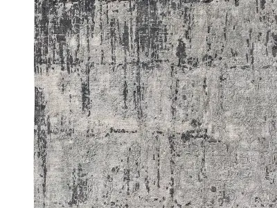 BRUSHSTROKE HAND-KNOTTED RUG 3D model