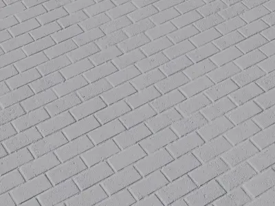 Modern Clay Paver Bricks Texture