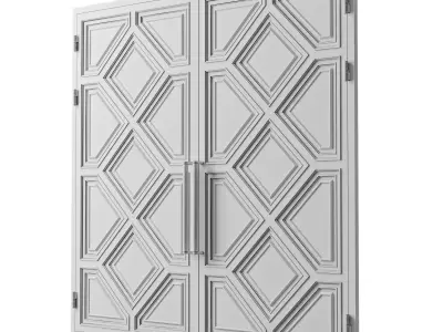 Gate black loft 09 3D model