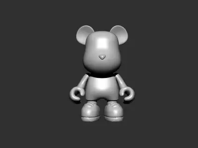 Super Bear Toy 3D print model