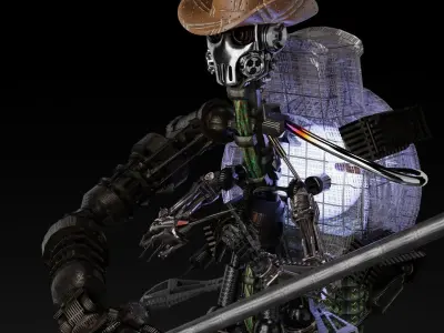 Sci Fi - Robot 3D model