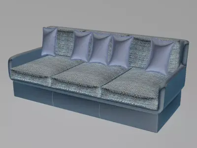 Truman Sofa 3D model
