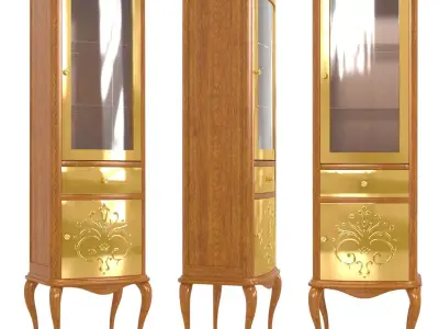 Il tempo del luxury 2357 classic display case 3D model