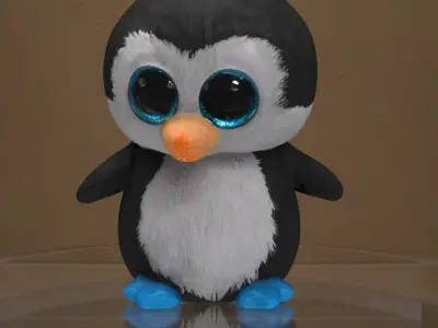 Penguin Plush Prop