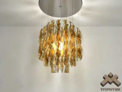 Axo SP Aura 45 Pendant Lamp 3D model