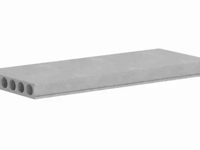 Concrete Slab 3D model shop