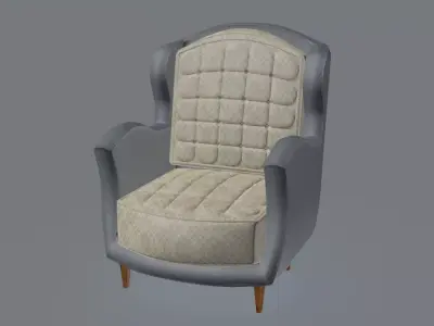 Gigi armchair 3D model