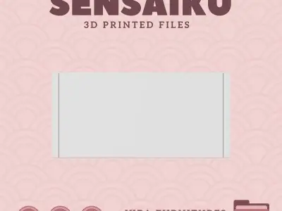 UPPDATERA Storage Box for Miniature Dollhouse - IKEA - 3D Print 3D print model