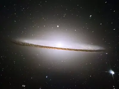 Sombrero Galaxy 3D model