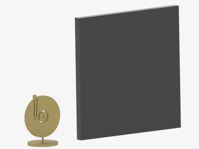 Hollywood Walk of Fame Music Icon 3D model