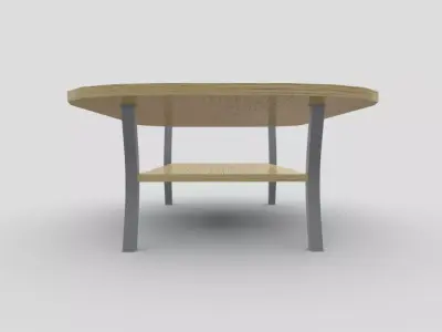 Coffe Table Free low-poly 3D model