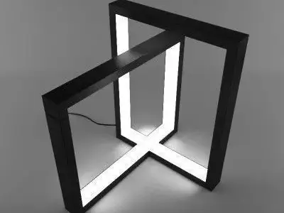 Stand lamp 3D model 3D model