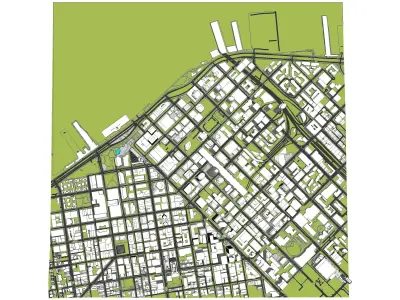 Downtown San Francisco 3D model