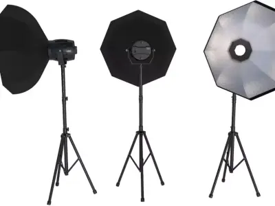 Photography Light 3D model