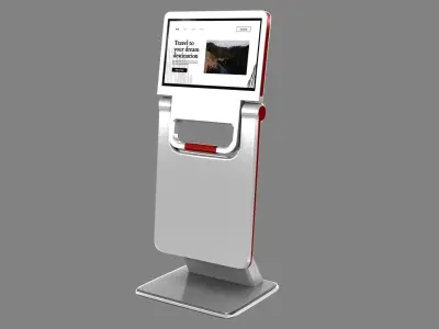 Sci-fi Terminal 3 3D model