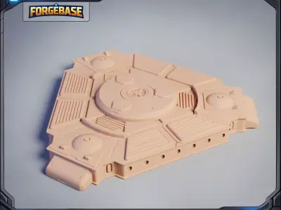 Base SciFi 02 3D print model