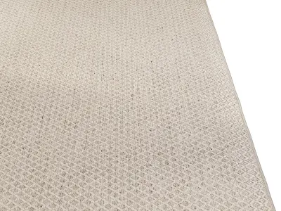 Carpet set 2224 - Jute Rug Taupe - 5K 3D model