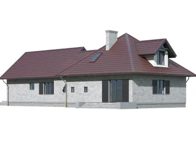 Cottage 037 3D model
